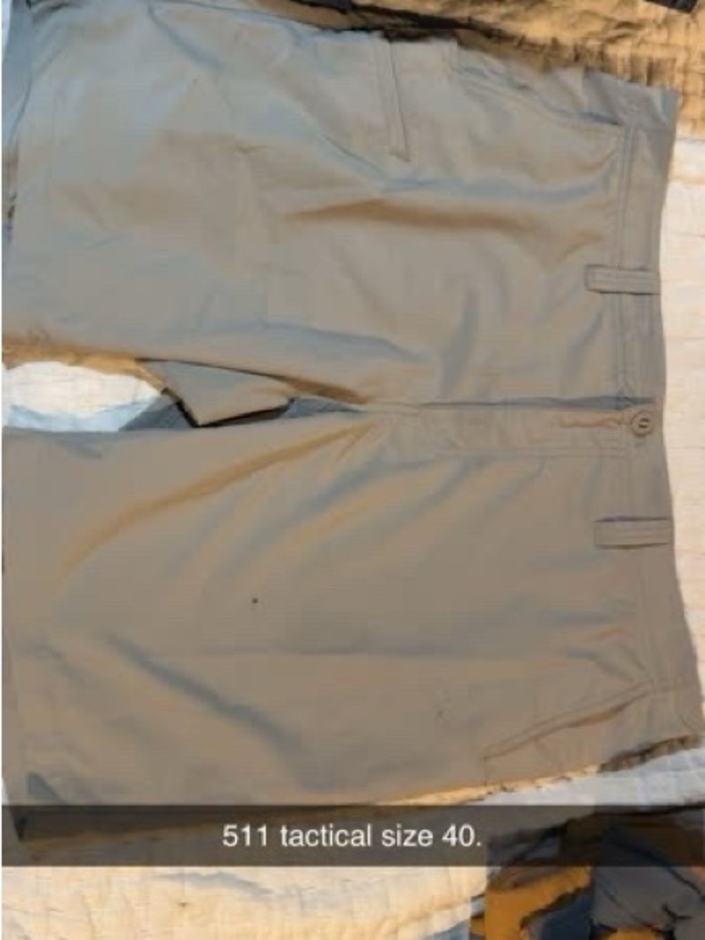 5.11 Tactical Men's Cargo Shorts - Light Gray